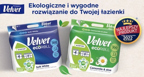Velvet Eco Roll – doceniony przez konsumentów!