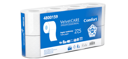 Papier toaletowy 27,5 Comfort VelvetCARE Professional