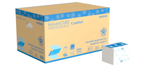 Ręcznik składany typu V Fold marki VelvetCARE Professional