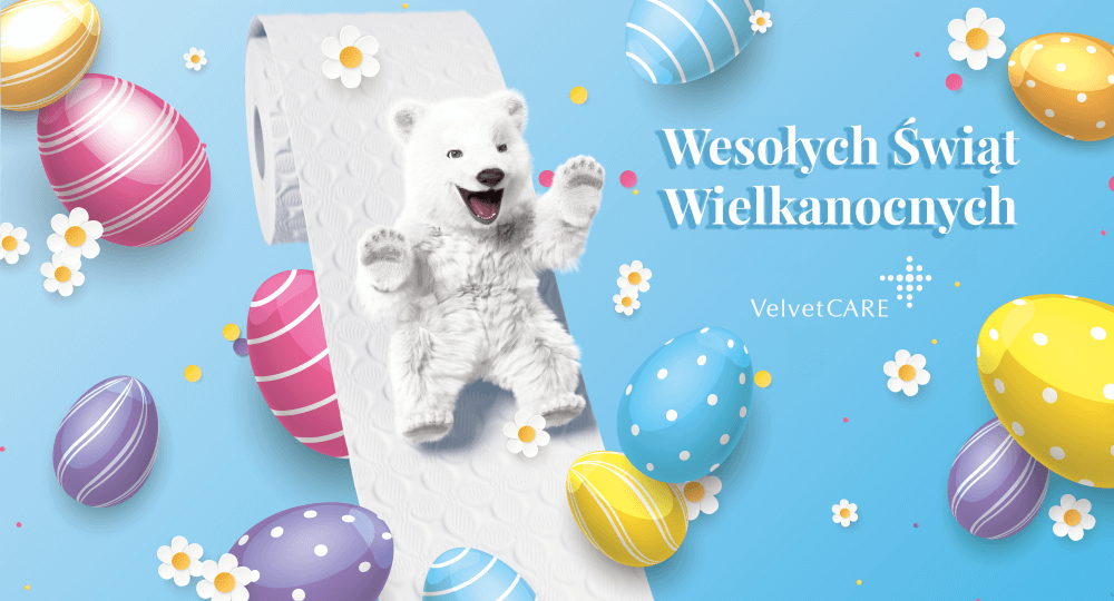 Wesołych Świąt Wielkanocnych życzy Velvet CARE.