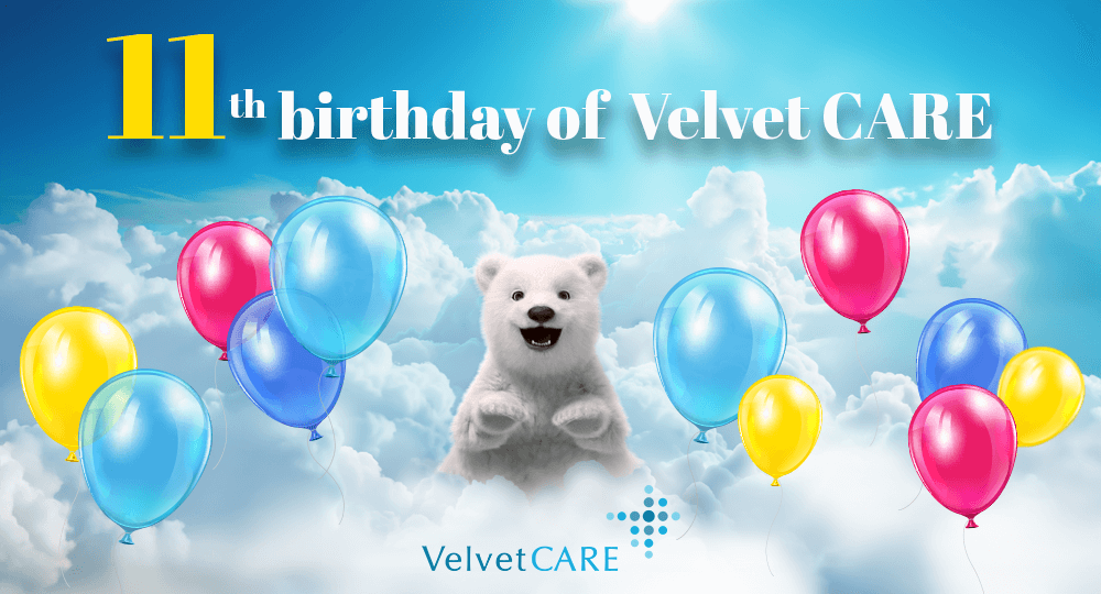 11th birthday of Velvet CARE.